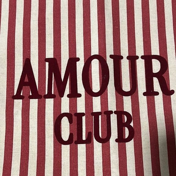 Sézane Amour Club Striped Tote Bag NWOT - Picture 4 of 9